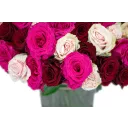 Kytice růžových růží